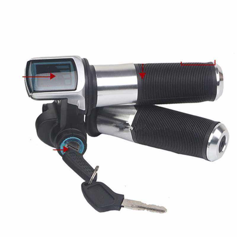 速发控4器显示开关量制v8代驾通用折叠锂电动自行车加速转把调速