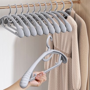 衣架防肩角成年人家用挂衣加粗加大防滑不起包衣架 速发202年新款