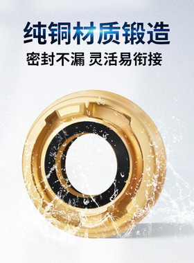 速发全铜水带接2配件65消火栓接口管2.5寸头寸铜栓牙闷盖