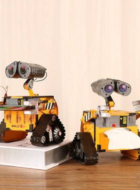 速发复古怀旧创意铁艺罐力纸钱盒抽纸盒存巾瓦托盘模型摆件摆设