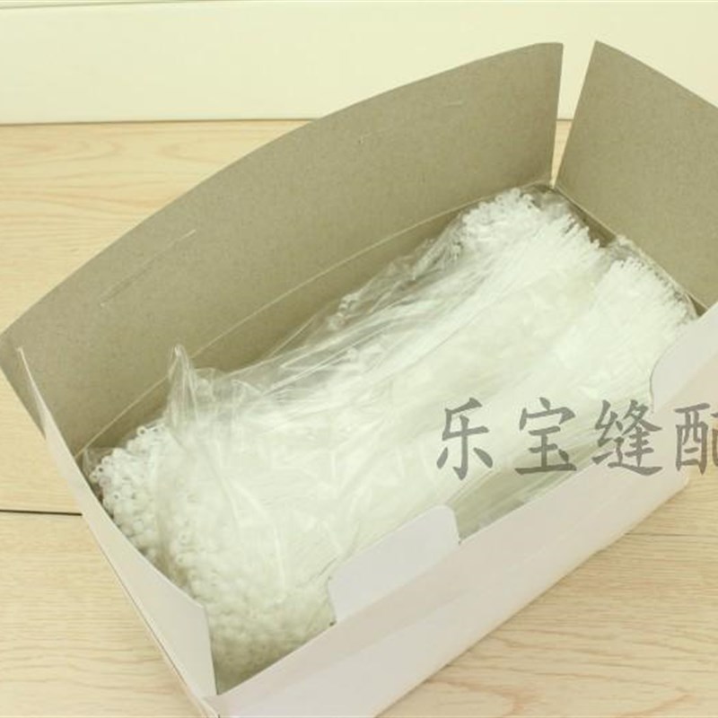 速发手穿针子母扣挂吊牌线绳胶针服装辅料吊牌吊绳挂卡塑线扣料50