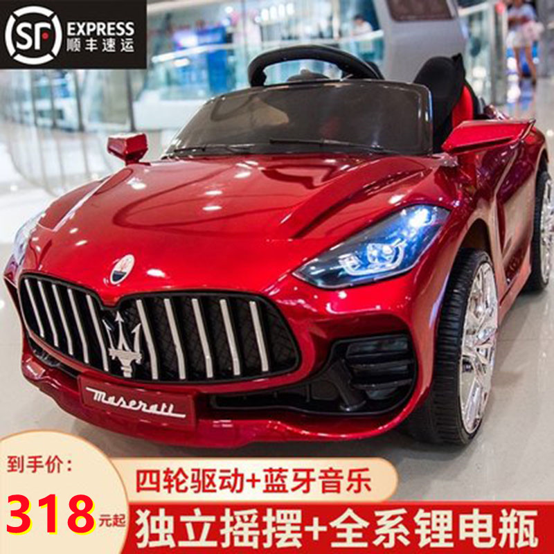 速发周岁生日礼宝5童儿电动汽车4小男孩2小孩一岁半-6岁男宝物公