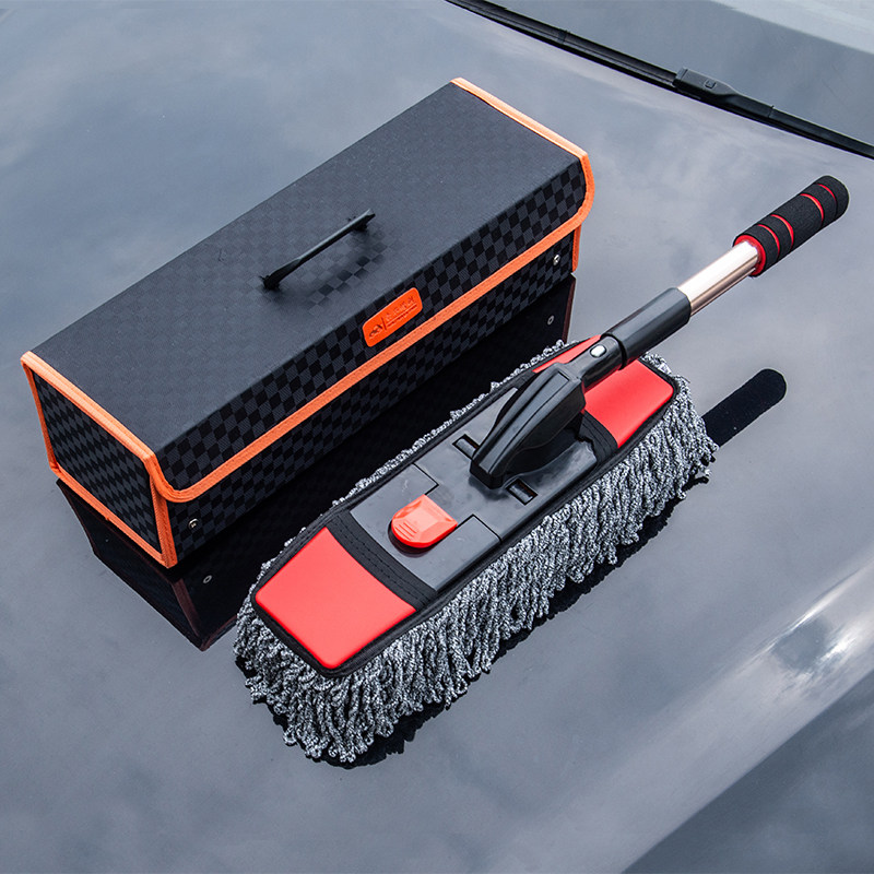 汽车除尘掸子擦车神器擦车拖把扫车灰尘掸子扫雪车刷洗车工具全套