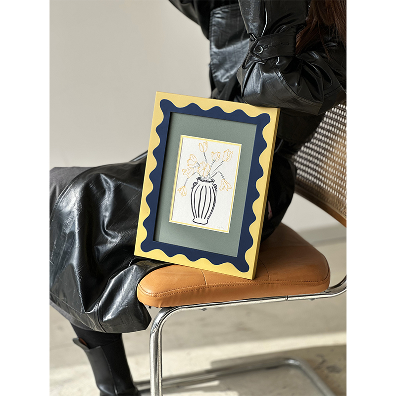 手工喷绘画框现代风格无艺不术