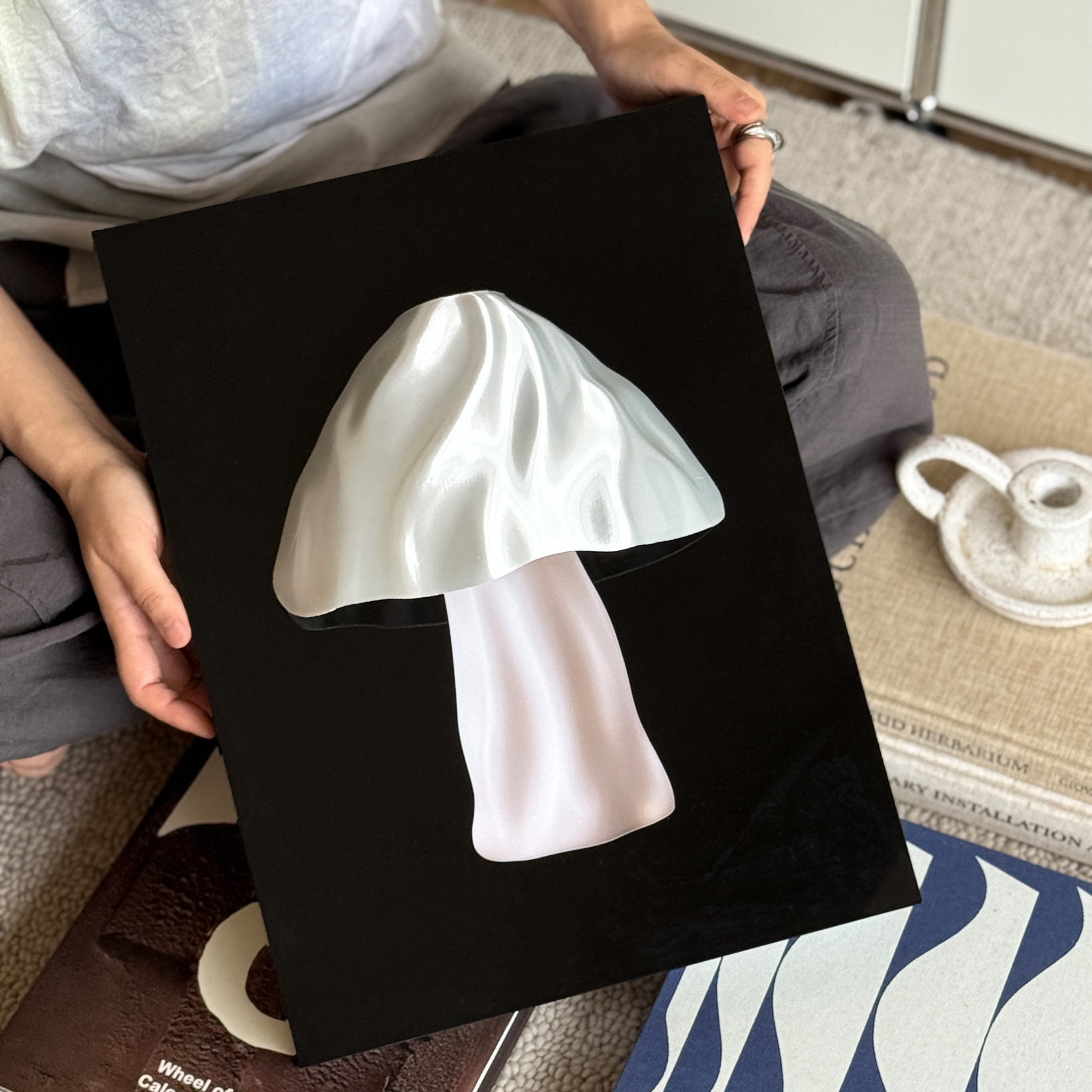 【Glow】当代小众设计感灯画氛围壁灯客厅卧室3D立体艺术装饰挂画