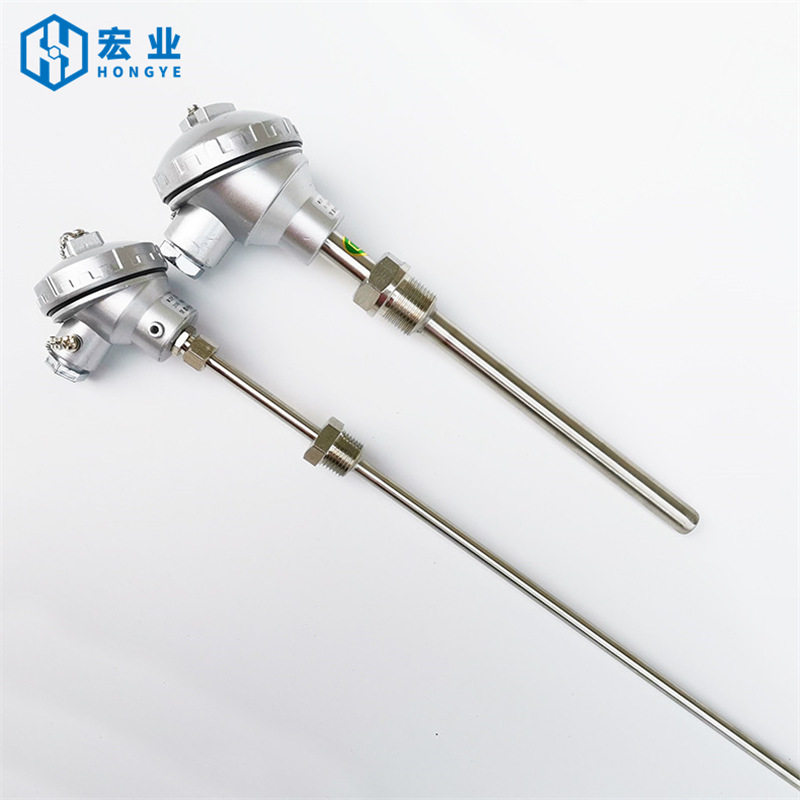 wzp-231/230装配式固定螺纹热电偶pt100温度传感器pt100铂热电阻