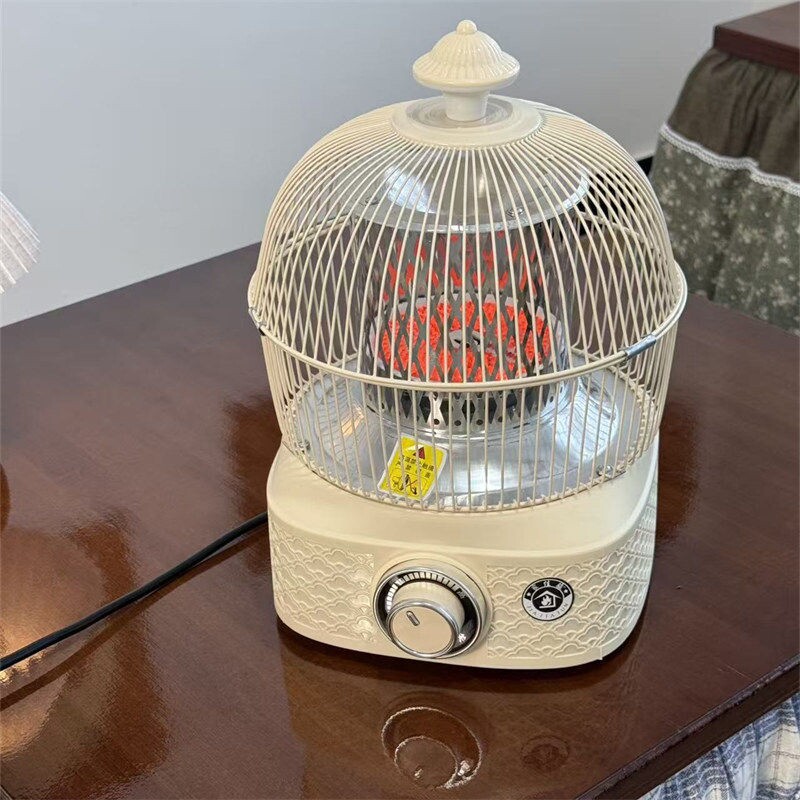 2025鸟笼取暖器小太阳家用节能烤暖炉火炉桌下烤火器暖脚小型电