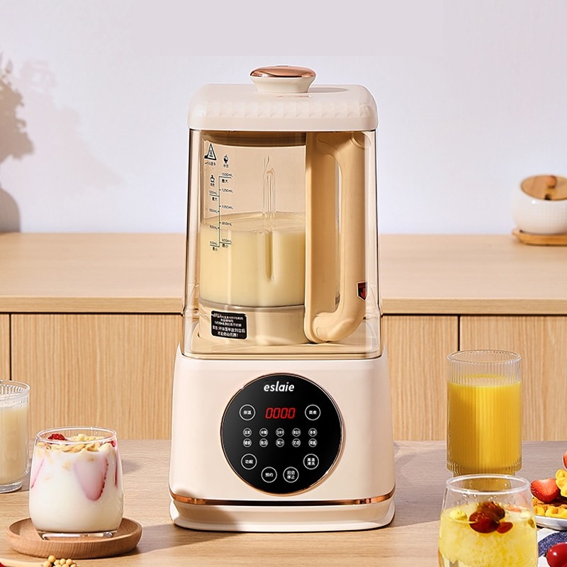 德国eslaie多功能家用破壁机榨汁渣豆浆全自动料理机新款静轻音无,厨房电器,破壁机,淘宝优惠券,粉丝福利购,淘宝优惠卷