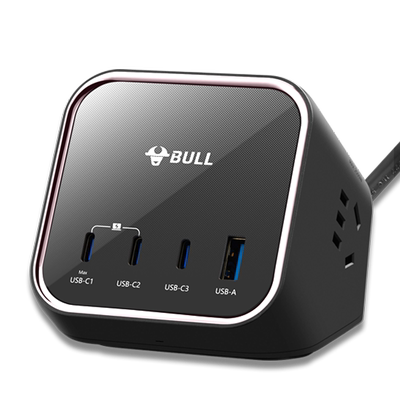 公牛插座多口快速充电100W快充