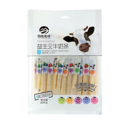 图腾牧场益生元牛奶条