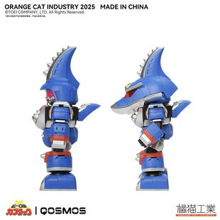 橘猫工业 铁甲小宝卡布达鲨鱼辣椒巨人Q版 拼装模型
