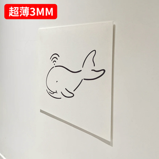 弱电箱强电箱遮挡装饰画免打孔超薄配电箱盖板亚克力板定制电表箱