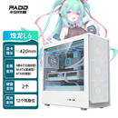 半岛铁盒烛龙L6风道机箱防尘玻璃侧透网孔台式 C口 电脑主机箱TYPE