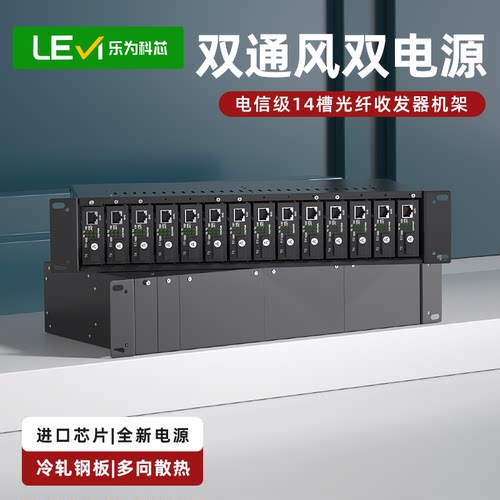 乐为科芯光纤收发器机架