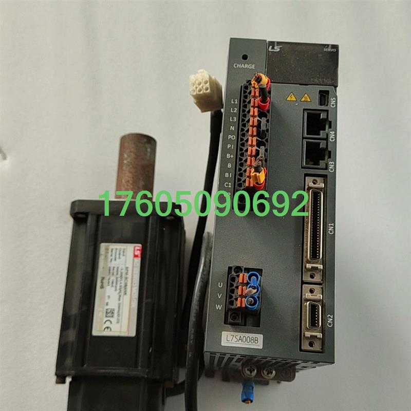 【议价】LS伺服电机型号：APM-SC08ANK：800W