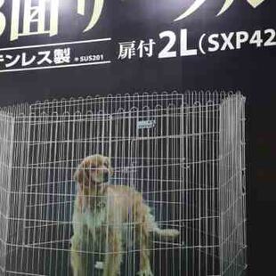 嘉盈不锈钢围栏8片猫狗笼子栅栏大中小型犬泰迪秋田金毛宠物用品