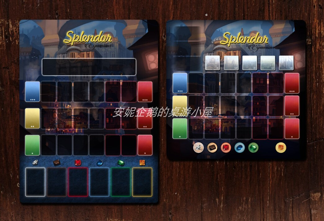 璀璨宝石  桌游牌垫 playmat
