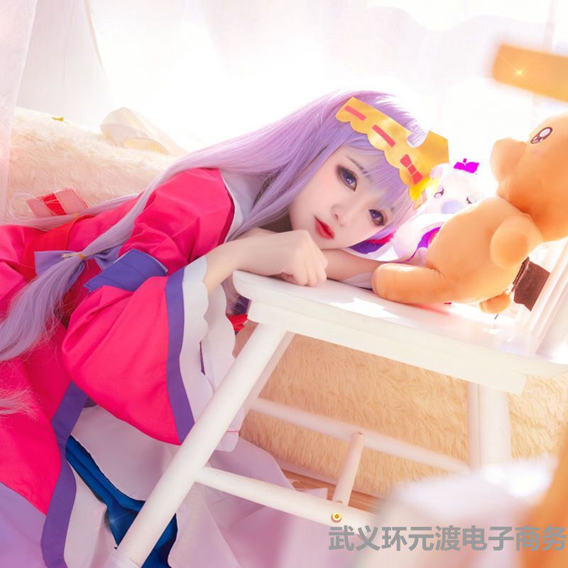 动漫在魔王城说晚安cos服栖夜莉丝公主可爱睡衣cosplay服装假发女