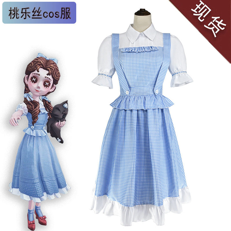 第五人格cos服小女孩桃乐丝演绎之星日常裙装lolita时装裙子
