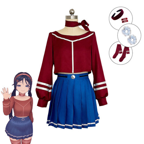 Steam米塔服miside游戏初始服装游戏play善良纯欲JK百褶裙