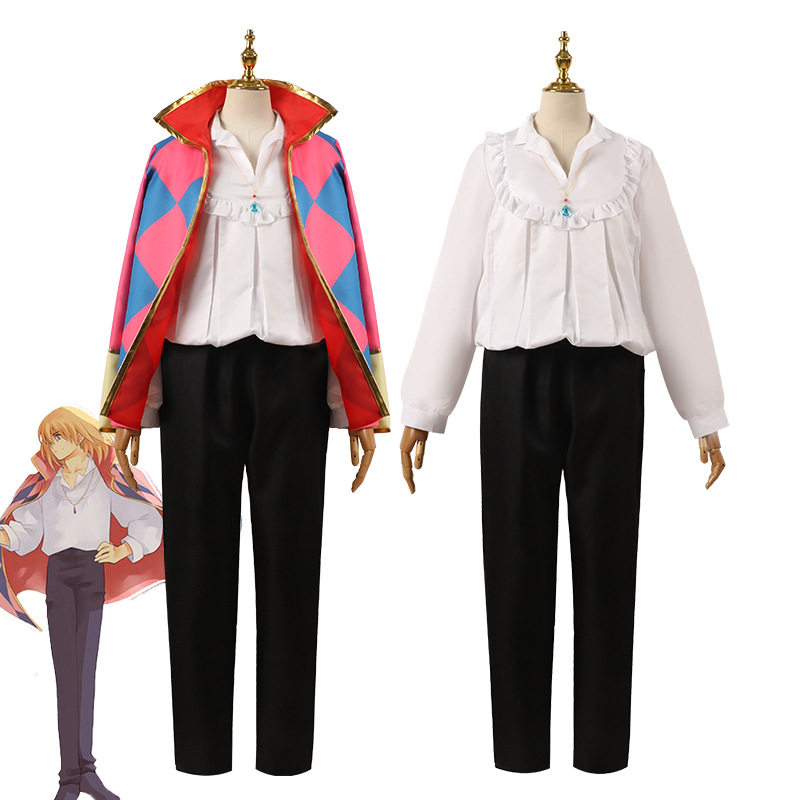 哈尔的移动城堡服哈尔paly服动漫动漫服装男