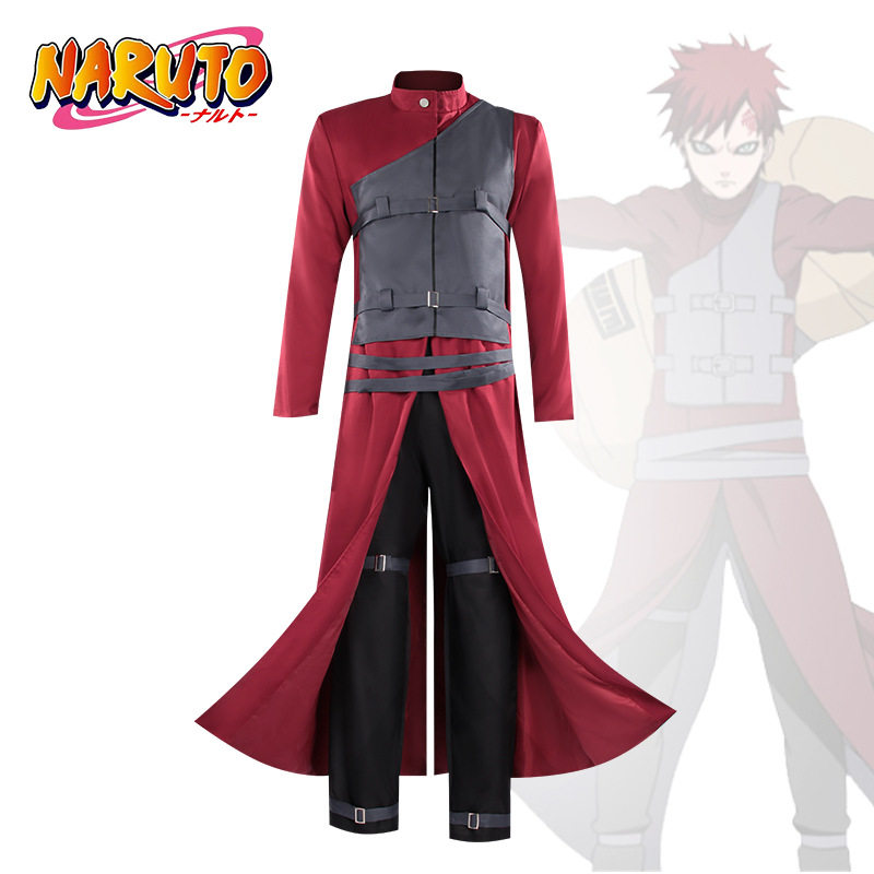 忍者砂忍风影我爱罗服角色扮演我爱罗play服万圣节服装