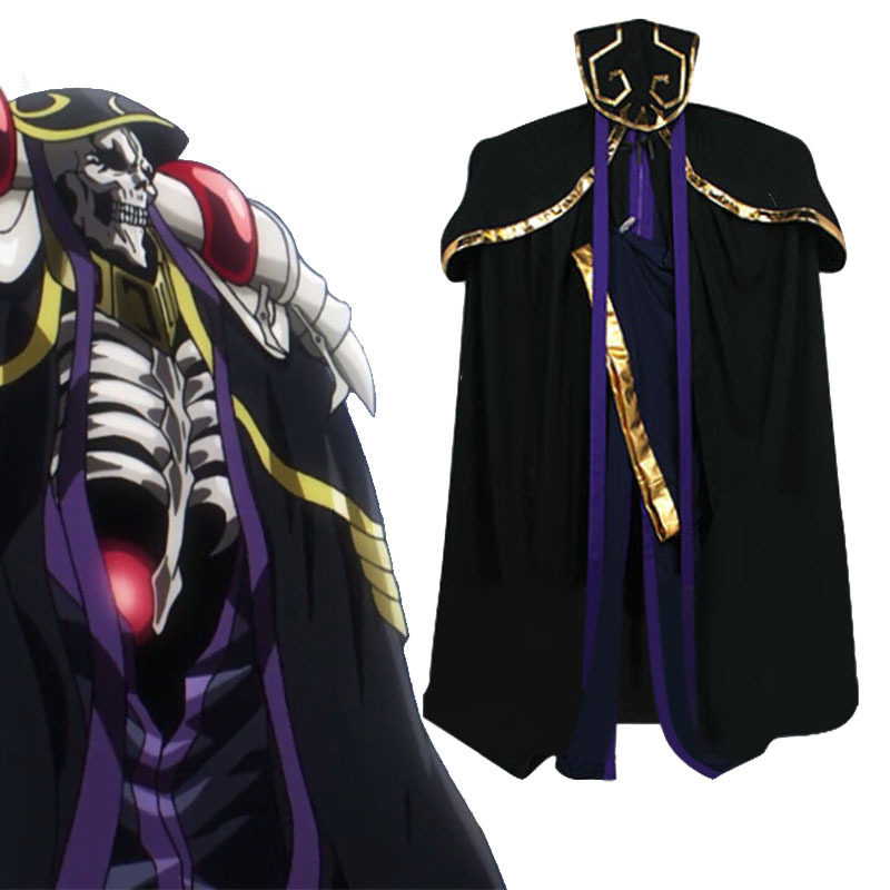 骨王OVERLORDcos安兹乌尔恭不死者之王cosplay表演动漫万圣节服