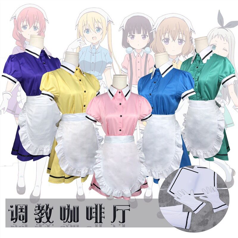 调教咖啡厅cos服女仆装动漫制服女装神崎日照日向夏帆