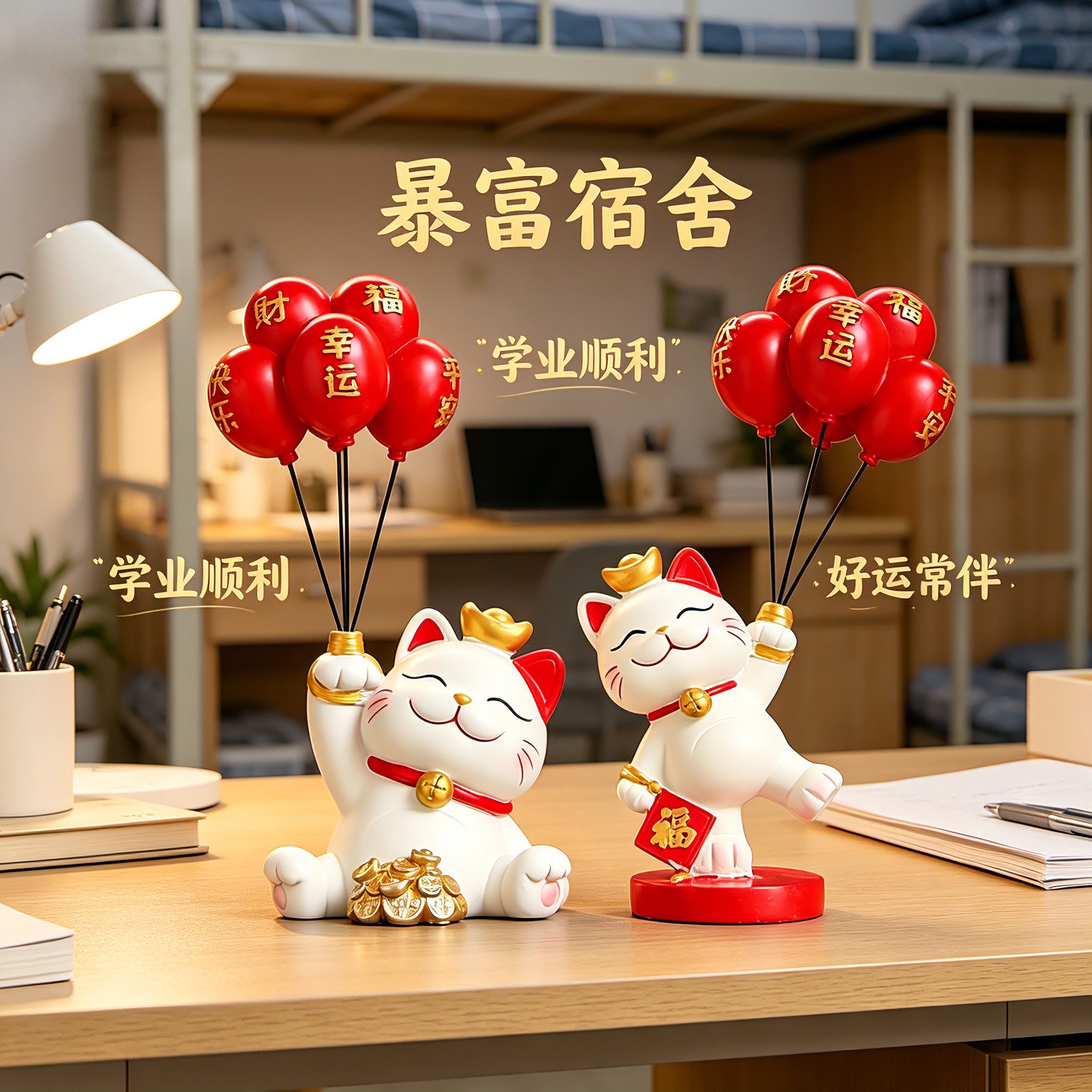 摆件宿舍桌面竖版摆件玄关区域