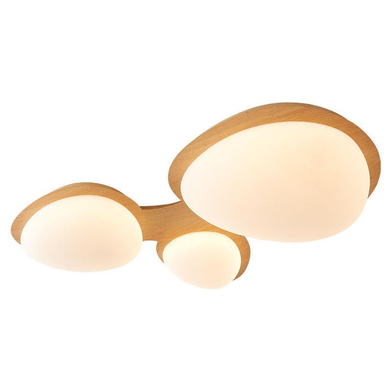 新中式简鹅石客卵厅吸台顶灯三头组合258创意阳灯约现代书房主卧