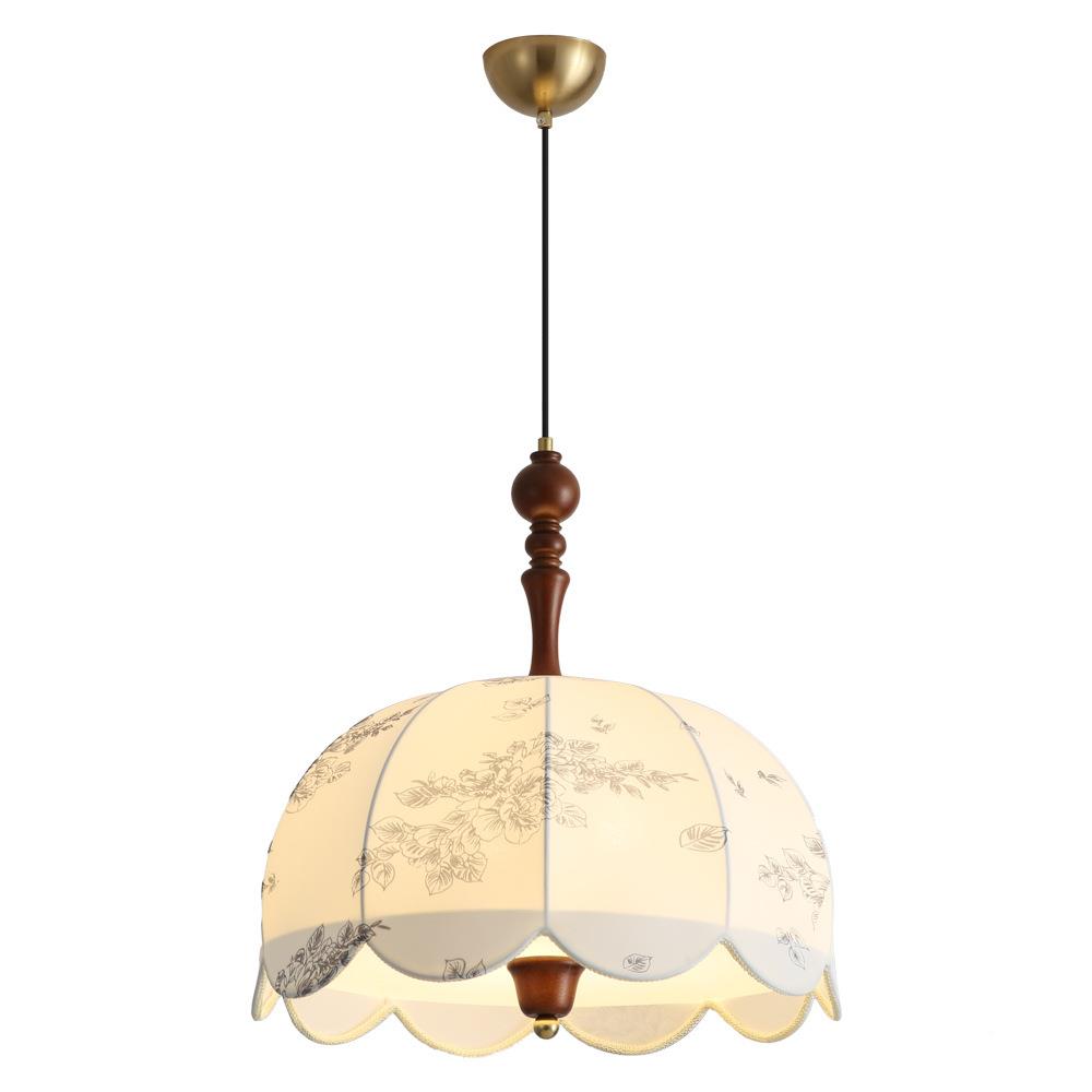 法式中古风卧室艺书房吧台的南灯复古布餐厅灯饭厅吊灯风洋房间灯