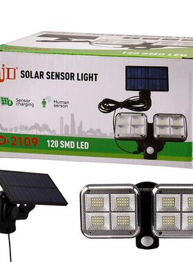 Blazing新款双头感应壁灯水人体室外庭院灯花园灯户感外防应路灯