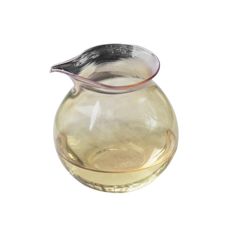 耐热厚高硼水硅加玻璃功夫茶具滴公VNZ杯茶海分茶器透明道公杯