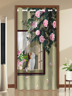 采购产品空调房间风挡窗帘,门帘,隔墙窗帘,防空调防风,滑动家