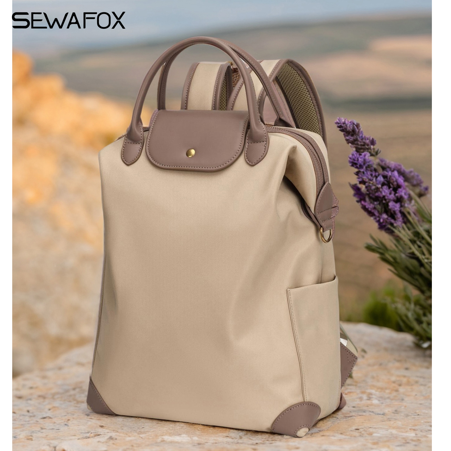 时尚通勤大容量双肩包电脑书包