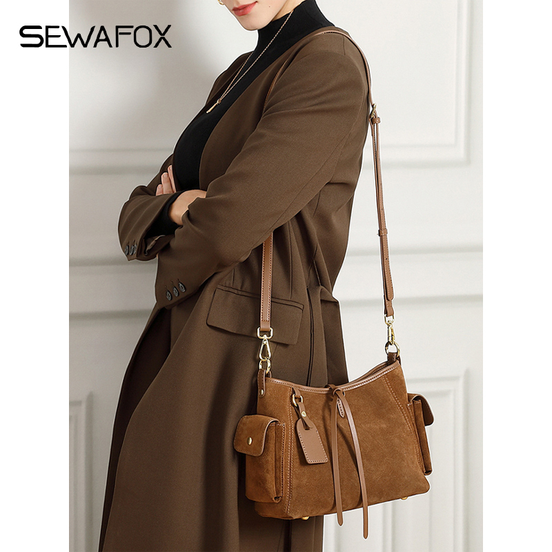 磨砂单肩腋下包高级感时尚斜挎包