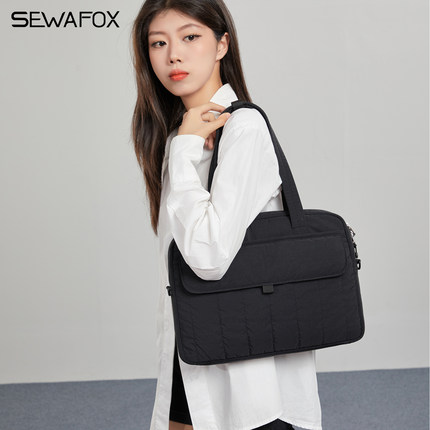 手提电脑包14寸内胆包女2025新款笔记本保护套16寸出差通勤书包男