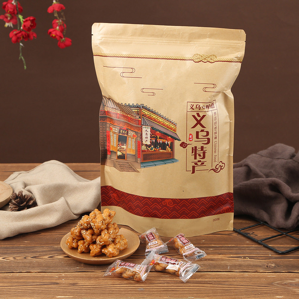 义乌特产红糖小麻花香酥油炸麻花独立包装休闲零食小吃吃的批发