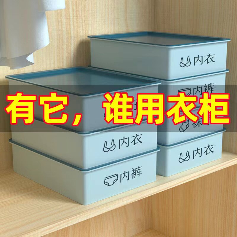 内衣收纳箱家用衣物整理箱
