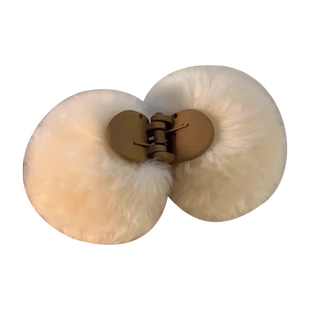 懒兔毛小抓夹秋冬毛绒夹子头饰高级感半扎发马尾夹可爱毛球发夹女