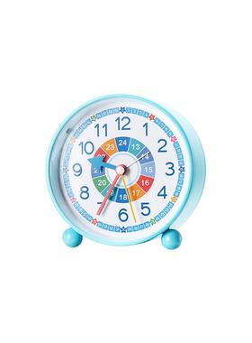 M1302太子早儿童专用闹钟静音猫桌用面时钟学生学习教时钟闹铃电