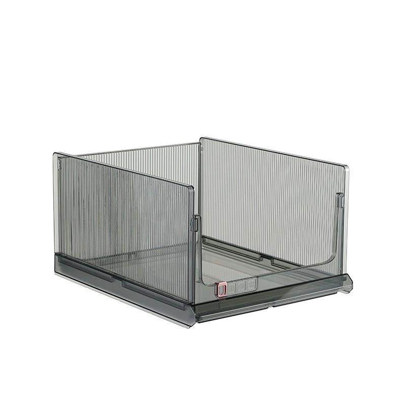 衣柜收纳纳分层家用抽屉式衣隔板塑料衣橱服收盒YM-581分衣物整理,收纳整理,脏衣篮,淘宝优惠券,粉丝福利购,淘宝优惠卷