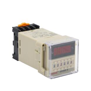 2V时间器继电器D4H48SSDH48S-S时间循环控制数字显示计时器-延时