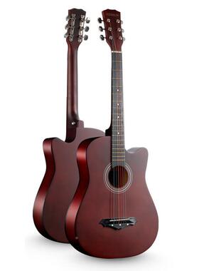 吉他初吉学者他3t8寸木吉他男民谣练习女成人学生吉他乐器ht