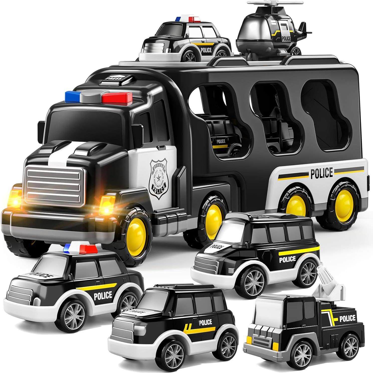 童新款儿警车工程车玩具车礼物男孩宝男童生日宝3-热6无品牌/岁子,玩具/童车/益智/积木/模型,惯性/回力/滑行玩具,淘宝优惠券,粉丝福利购,淘宝优惠卷