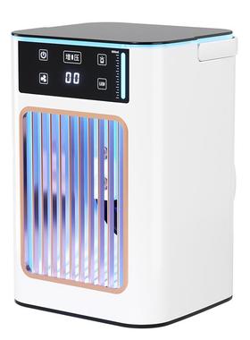 新款迷你喷加冷扇迷你电风扇581家用桌面雾化喷雾扇便雾携移风动