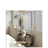 落地简易卧室衣架晒碳钢置帽物架移动阳台80349晾衣架衣挂架