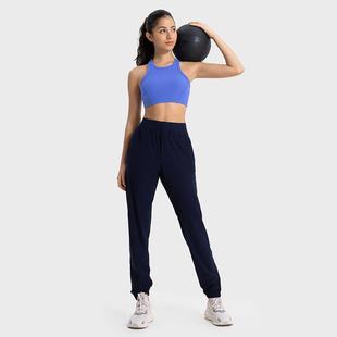 High Yoga Shock Fitness Threaded Vertical Neck Bra Sports