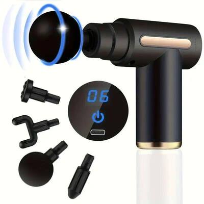 Fascia Gun Muscle Relaxation Massager Electric Vibration Mas