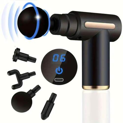 Fascia Gun Muscle Relaxation Massager Electric Vibration Mas